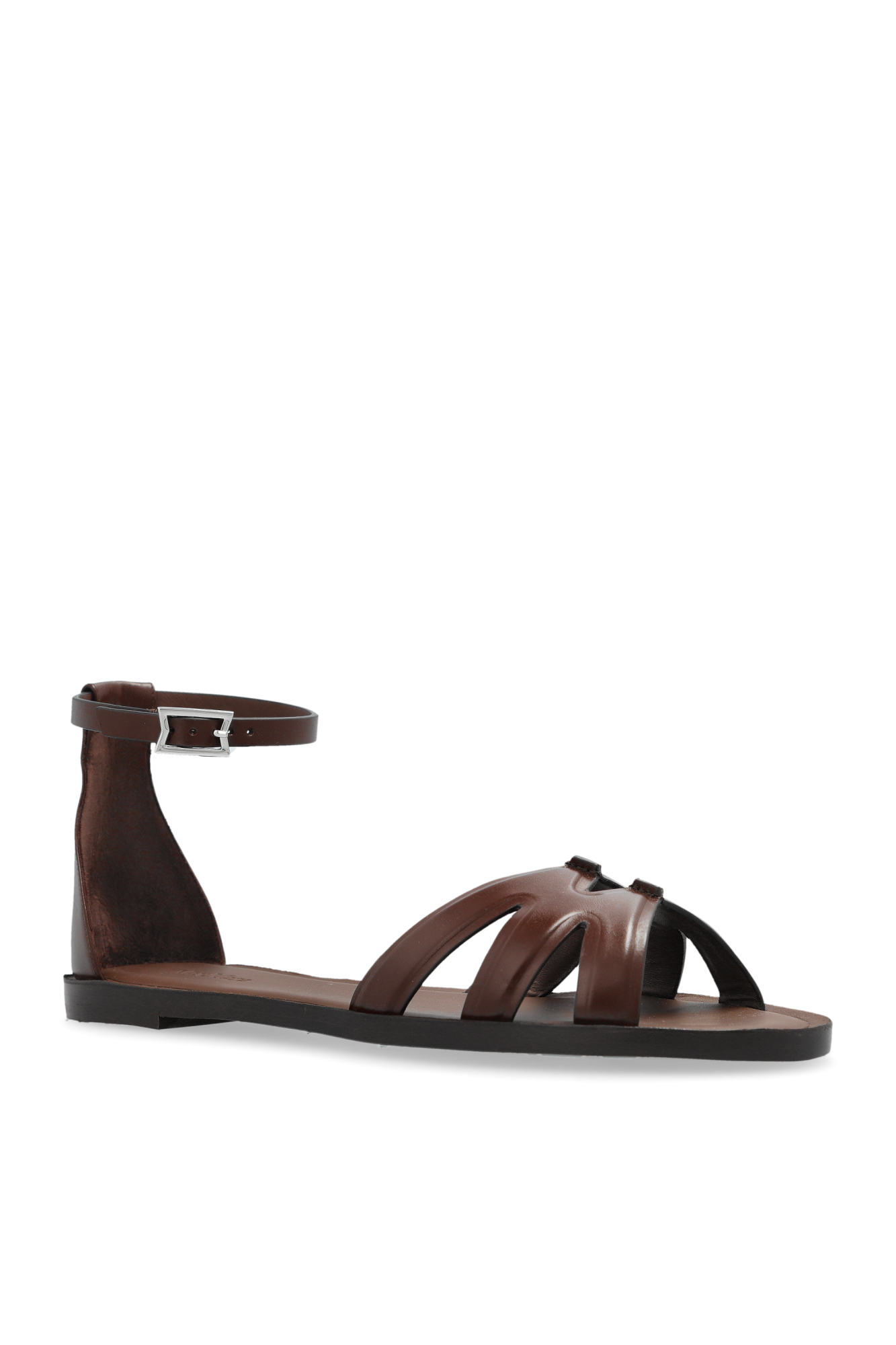 ★関税込み★ Max Mara BROWN VERAFLAT SANDALS MAX MARA BEACHWEAR PARTY BROWN SANDAL – FerrarisBoutique